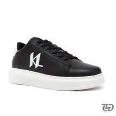 Karl Lagerfeld fekete féri cipő Karl MAXI KUP KL52215 00W