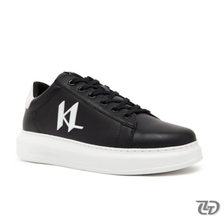 Karl Lagerfeld fekete féri cipő Karl MAXI KUP KL52215 00W