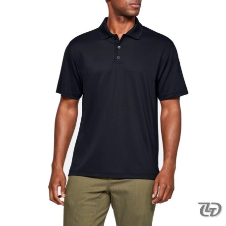Under Armour UA TACTIKAL PERFORMANCE fekete galléros póló 1279759 390